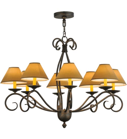 Sienna 8 Light 40" Wide Chandelier