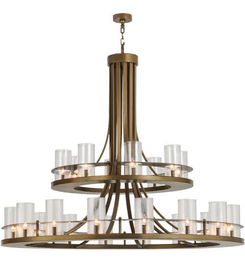 Arion 24 Light 60" Wide Taper Candle Pendant