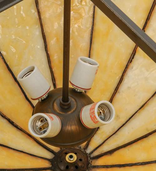 Gothic 4 Light 32" Wide Pendant