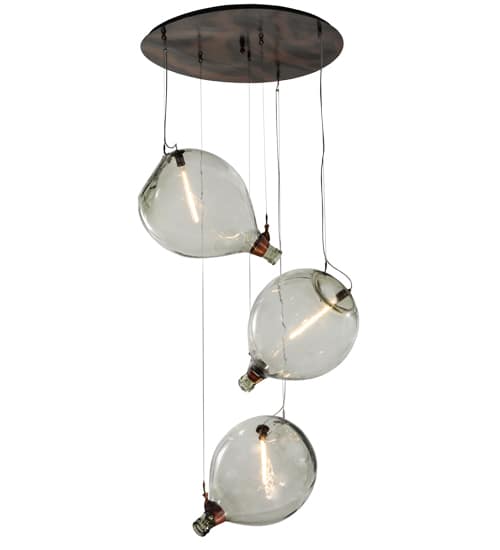 Euri Tanta 3 Light 40" Wide Multi Light Pendant