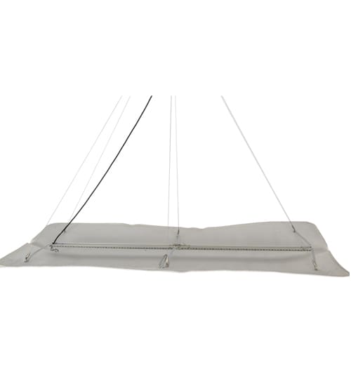Linne 36" Wide Abstract Linear Pendant