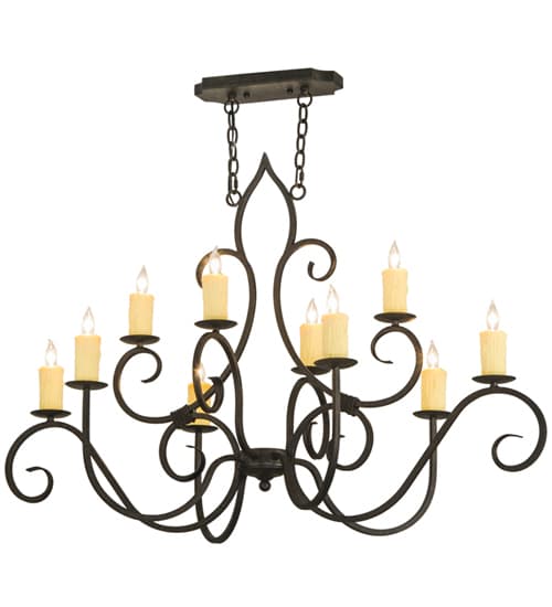 Clifton 10 Light 28" Wide Taper Candle Style Chandelier