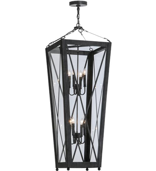 Eures 8 Light 26" Wide Taper Candle Pendant