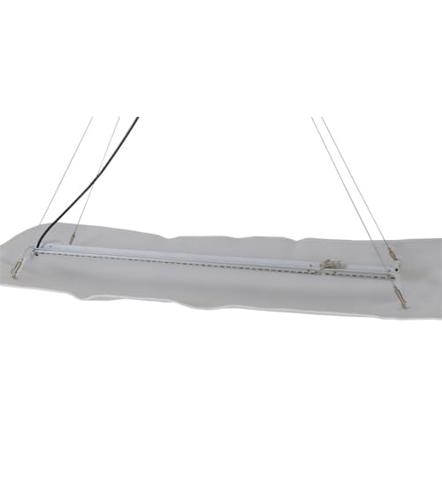 Linne 24" Wide Abstract Linear Pendant