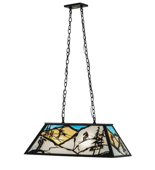 Alpine 6 Light 17" Wide Linear Pendant
