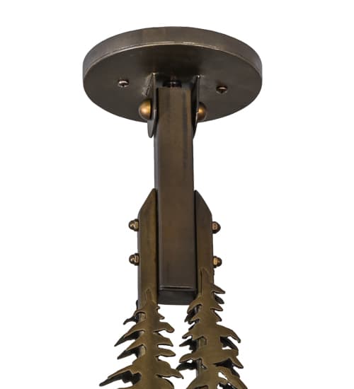 Tall Pines 3 Light 12" Wide Linear Pendant