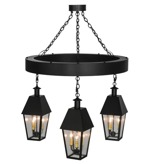 Oneida 10 Light 42" Wide Lantern Chandelier