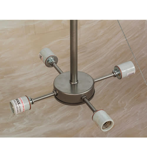 Festiva 4 Light 42" Wide Semi-Flush Bowl Ceiling Fixture