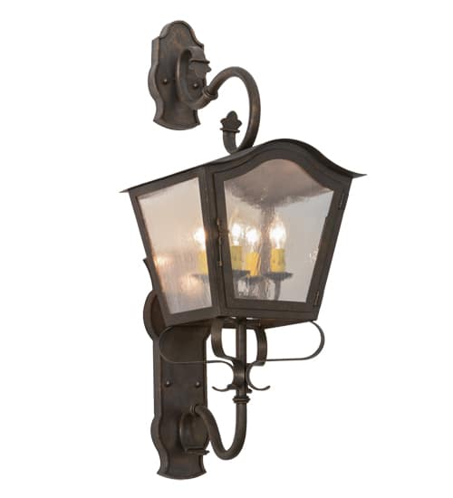 Christian 4 Light 33" Tall Wall Sconce