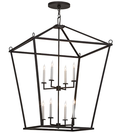 Kitzi 8 Light 51" Wide Taper Candle Pendant
