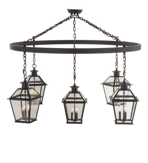 Coach 15 Light 68" Wide Lantern Chandelier