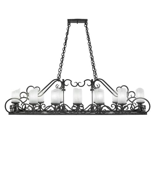 Carlotta 12 Light 31" Wide Linear Chandelier