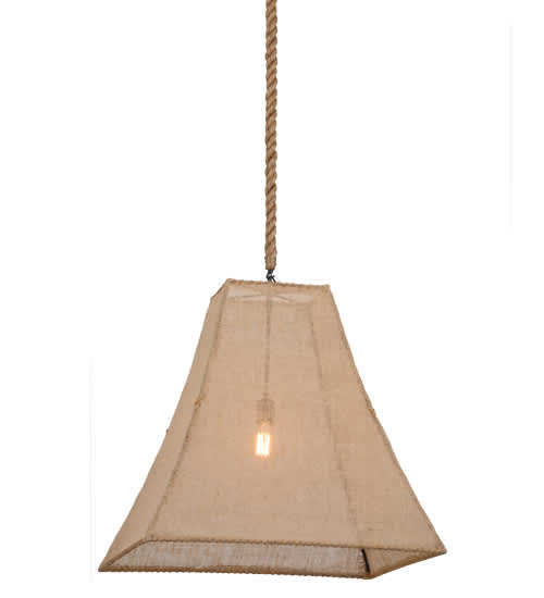 Textrene 34" Wide Pendant