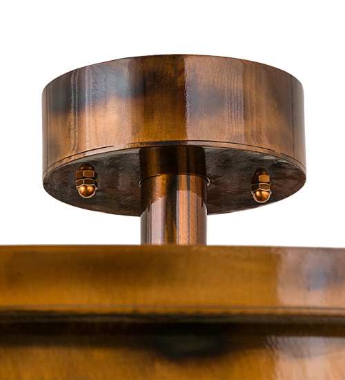 Maille 5 Light 48" Wide Semi-Flush Bowl Ceiling Fixture