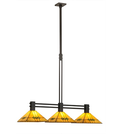 Martini 3 Light 13" Wide Linear Pendant