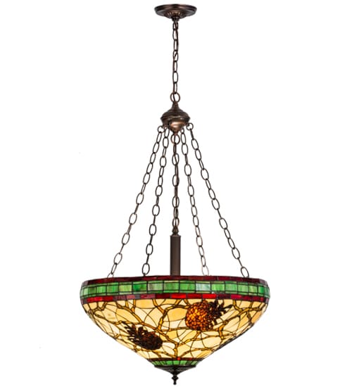 Pinecone 4 Light 22" Wide Pendant