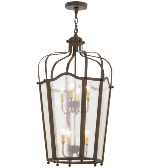Citadel 8 Light 22" Wide Taper Candle Pendant