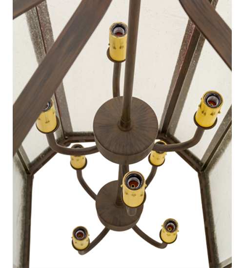 Citadel 8 Light 22" Wide Taper Candle Pendant