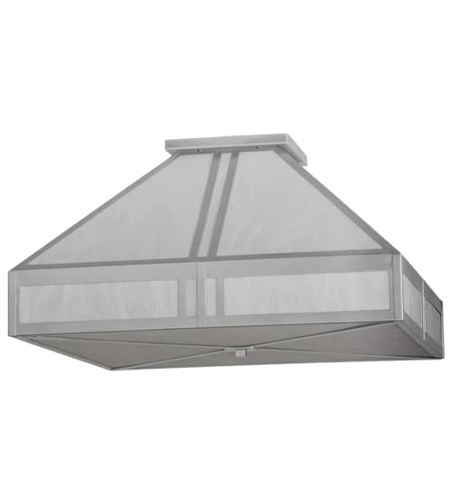 Whitewing 4 Light 51" Wide Flush Mount Ceiling Fixture