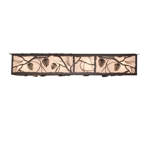Whispering Pines 8 Light 50" Wide Flush Mount Ceiling Fixture