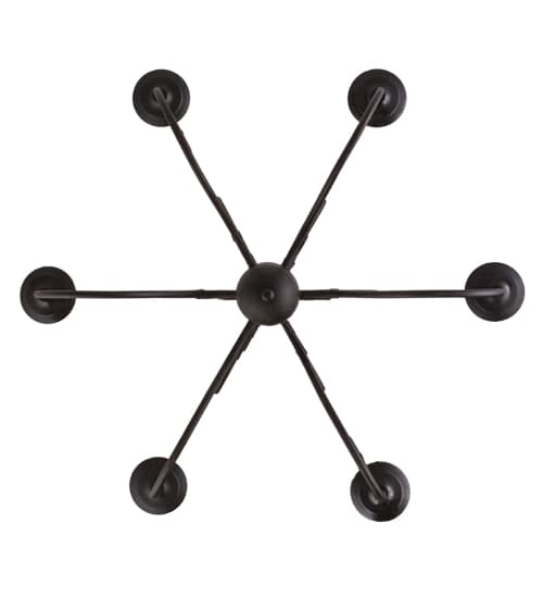 Jenna 6 Light 36" Wide Taper Candle Style Chandelier