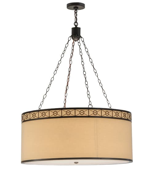 Cilindro 4 Light 37" Wide Suspension Pendant