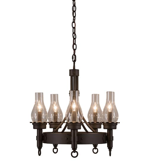 Durango 5 Light 22" Wide Chandelier