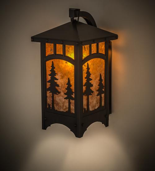 Tall Pines 15" Tall Wall Sconce