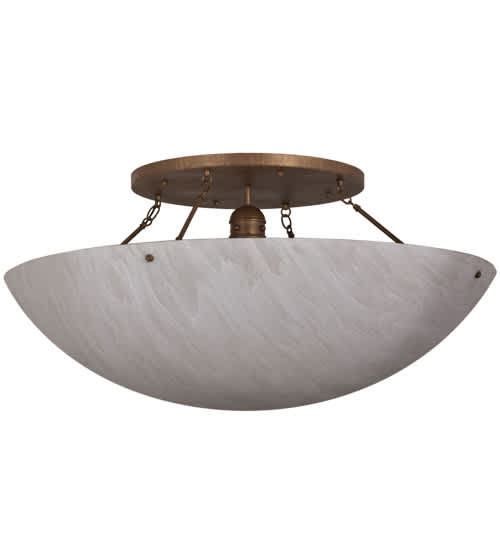 Artesia 8 Light 42" Wide Semi-Flush Bowl Ceiling Fixture