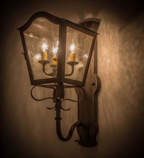 Christian 4 Light 24" Tall Wall Sconce