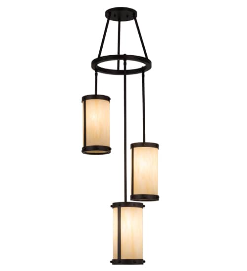 Cartier 3 Light 18" Wide Multi Light Pendant