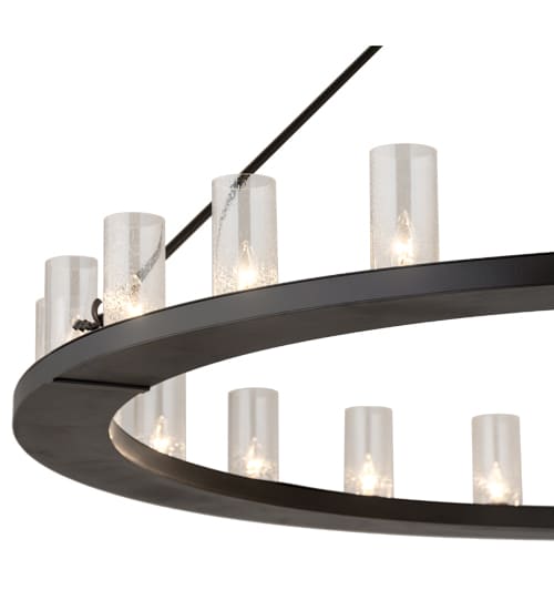 Loxley 24 Light 72" Wide Ring Chandelier