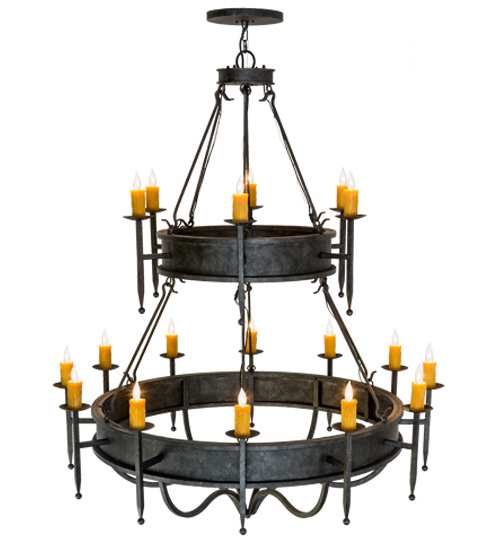 Marta 18 Light 60" Wide Taper Candle Style Chandelier