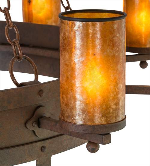 Parnella 10 Light 60" Wide Ring Chandelier