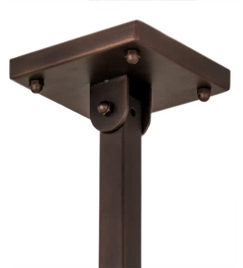Personalized 9 Light 17" Wide Linear Pendant