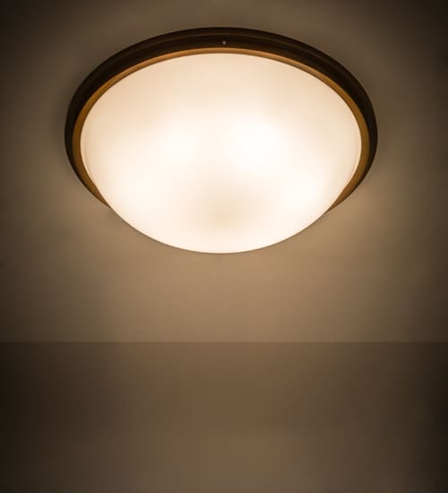 Commerce 6 Light 37" Wide Flush Mount Bowl Ceiling Fixture