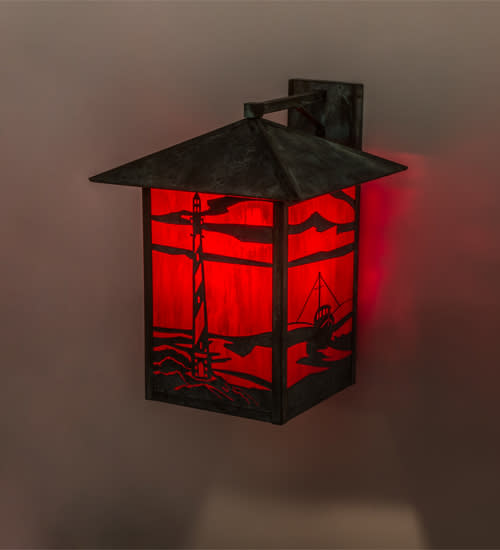 Lighthouse 22" Tall Wall Sconce