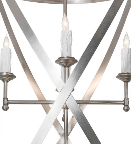 Desmond 8 Light 30" Wide Taper Candle Pendant