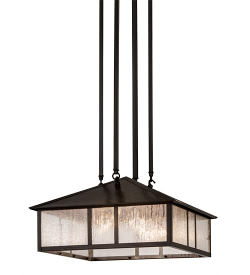 Mission 3 Light 25" Wide Pendant