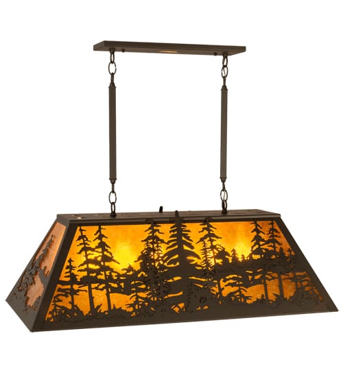 Tall Pines 6 Light 36" Wide Linear Pendant