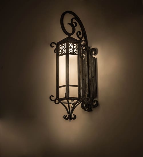 Caprice 37" Tall Wall Sconce with Shade