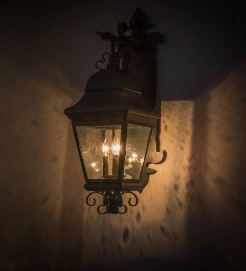 Vincente 3 Light 35" Tall Wall Sconce with Shade