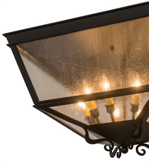 Madeline 10 Light 35" Wide Flush Mount Ceiling Fixture
