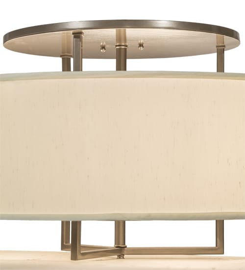 Cilindro 3 Light 30" Wide Flush Mount Drum Ceiling Fixture