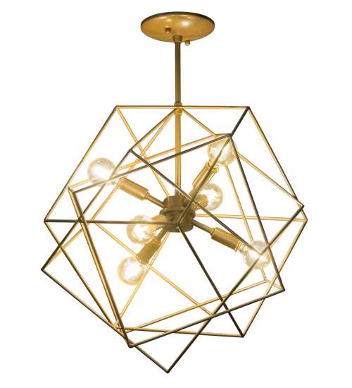 Conundrum 6 Light 19" Wide Pendant