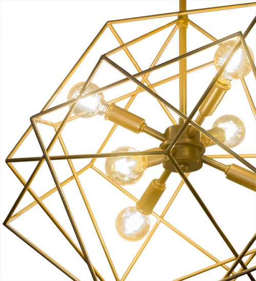 Conundrum 6 Light 19" Wide Pendant