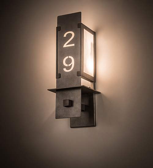 Personalized Estructura 2 Light 18" Tall Wall Sconce