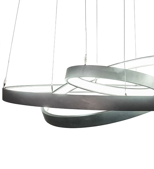 3 Light 50" Wide Suspension Multi Light Pendant