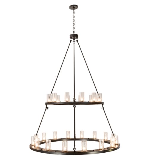 Loxley 28 Light 60" Wide Ring Chandelier