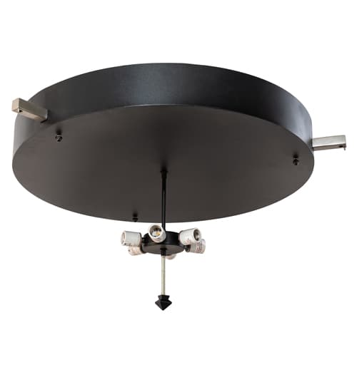 Nathan 6 Light 36" Wide Semi-Flush Drum Ceiling Fixture